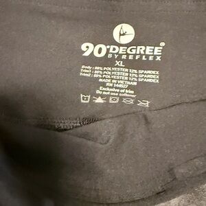 90 Degree By Reflex Charcoal Leggings